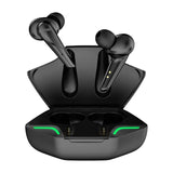 Wireless Gaming Earbuds with Bluetooth 5.0 and Led - Black