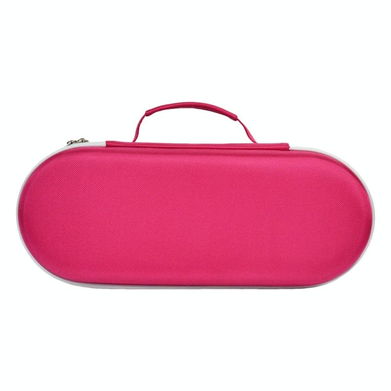 Hard Shell Storage Bag For Dyson Hd01 / Hd03 Hair Dryer Rose Red