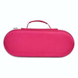 Hard Shell Storage Bag For Dyson Hd01 / Hd03 Hair Dryer Rose Red - Side View
