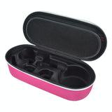 Hard Shell Storage Bag For Dyson Hd01 / Hd03 Hair Dryer Rose Red - Rear View