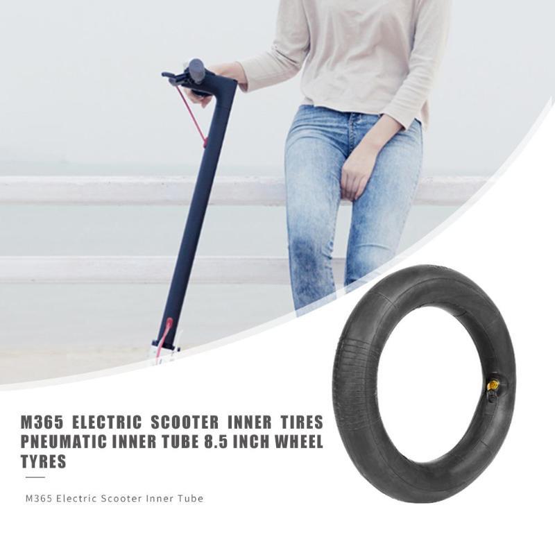 2-pack Rubber Inner Tubes for Xiaomi Mijia M365 Electric Scooter with Valve Cover
