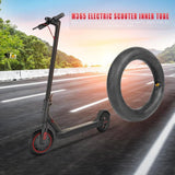 2-pack Rubber Inner Tubes for Xiaomi Mijia M365 Electric Scooter with Valve Cover - Low Angle