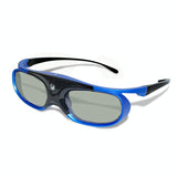 3d Glasses for Dlp Projectors - Rechargeable - Front View