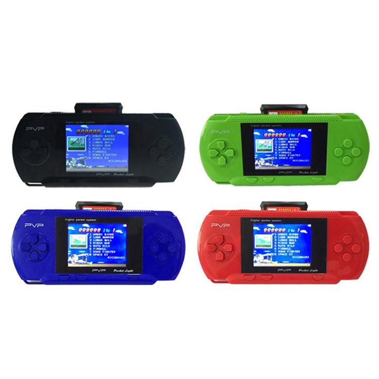 2.4 Mini Colour Screen Gaming Console For Kids - Classic Intellectual Games - Red
