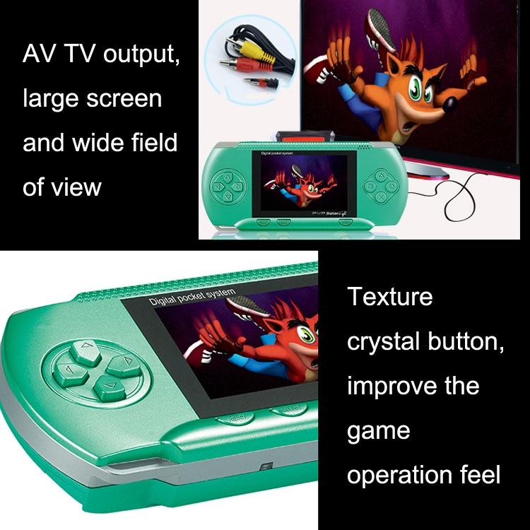 2.4 Mini Colour Screen Gaming Console For Kids - Classic Intellectual Games - Red