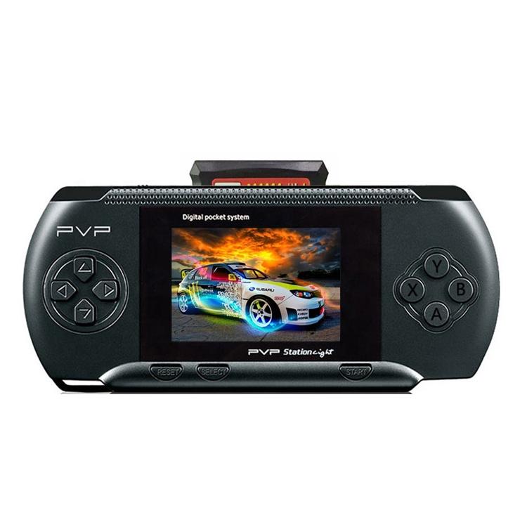 2.4 Mini Colour Screen Gaming Console For Kids - Classic Intellectual Games - Red