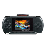 2.4 Mini Colour Screen Gaming Console For Kids - Classic Intellectual Games - Red - Close-Up Angle