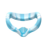 Silicone Vr Eye Cover for Oculus Quest 2 - Anti-sweat - White Blue