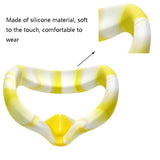 Silicone Vr Eye Cover for Oculus Quest 2 - Anti-sweat - White Blue