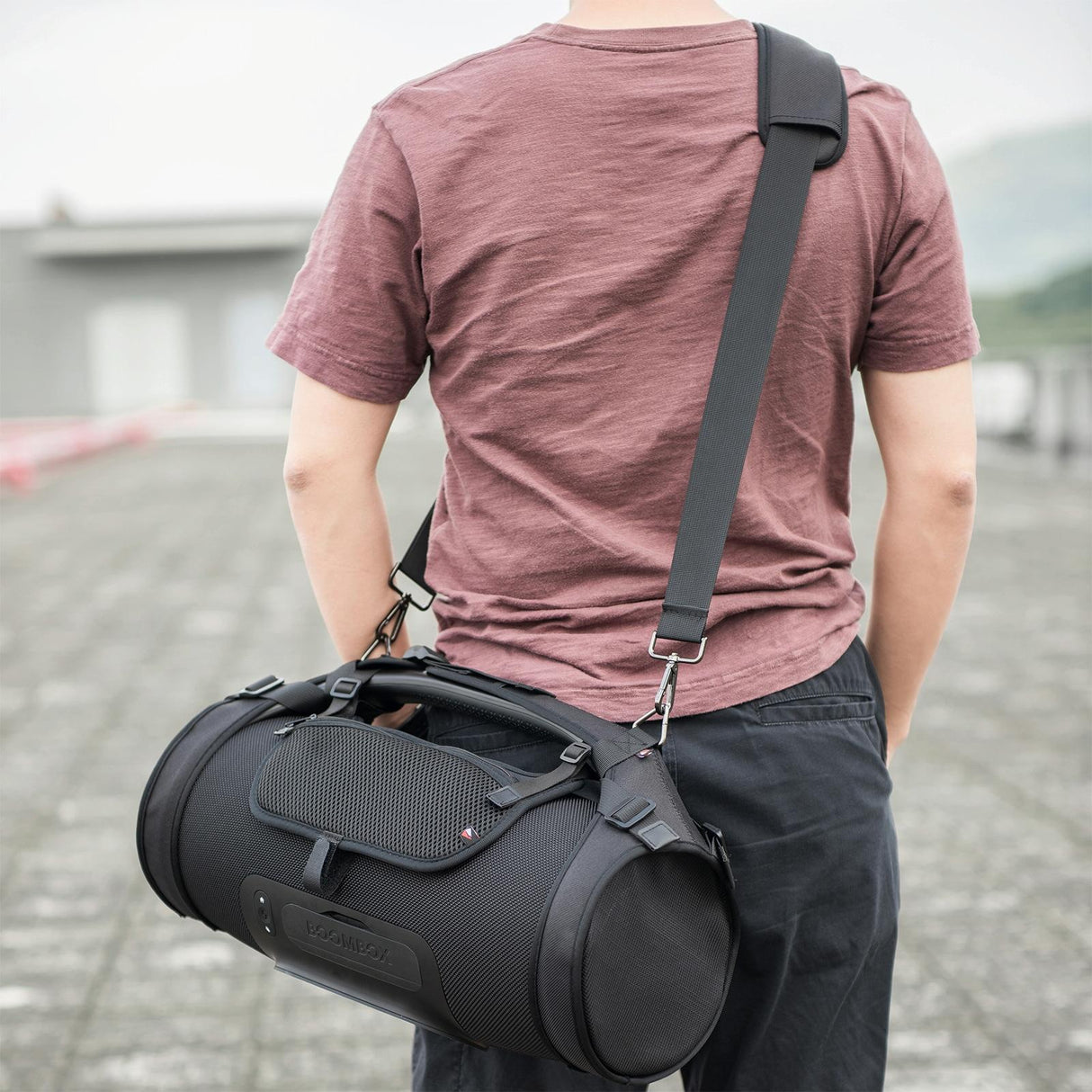 Jbl Boombox Speaker Bag with Shoulder Strap - Portable and Black