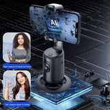 360 Rotation Follow-up Gimbal Stabilizer with 1 / 4-inch Interface - Black - Top-Down View