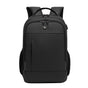 Waterproof Double Shoulder Backpack With Usb Black - 17 Inch