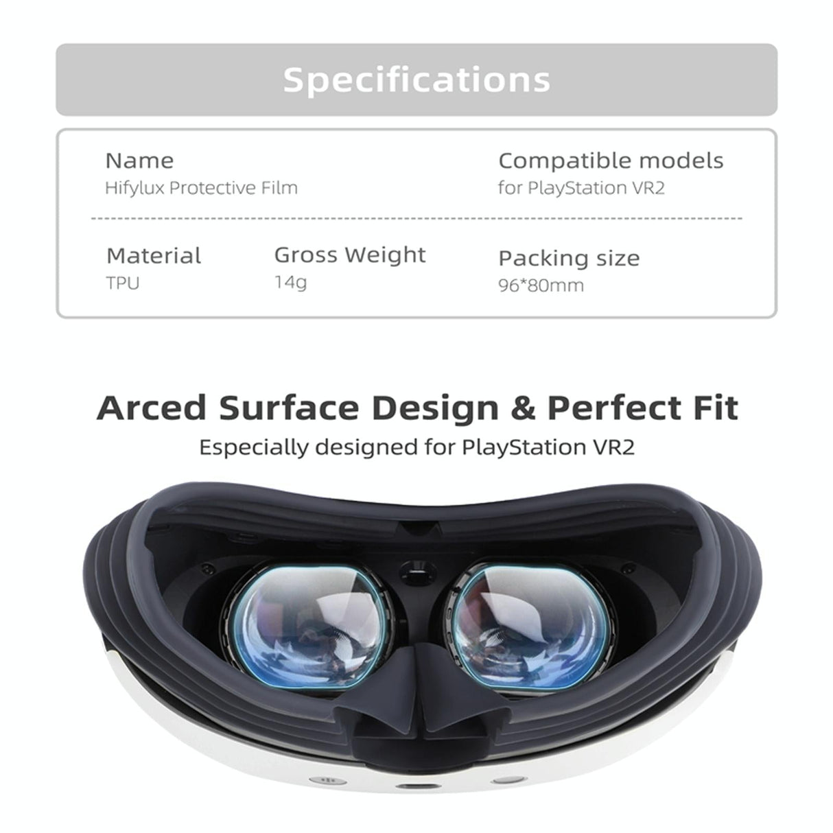 Vr2 Hifylux Protective Film Set for Playstation - Ultimate Protection