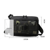 Functional Men Chest Bag Versatile Messenger Bag For Everyday Use - Black - Extra Image