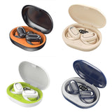 Adjustable Wireless Bluetooth Earphones with Noise Reduction - Skin-colour - Side View