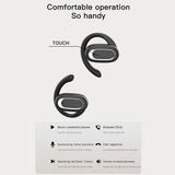 Adjustable Wireless Bluetooth Earphones with Noise Reduction - Skin-colour - Top-Down View