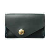 Waterproof Leather Card Holder Durable & Stylish - Green