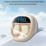 Wireless In-ear Tws Earphone for Hifi Music and Gaming - Yellow - 45-Degree Angle
