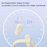 Wireless In-ear Tws Earphone for Hifi Music and Gaming - Yellow - Low Angle