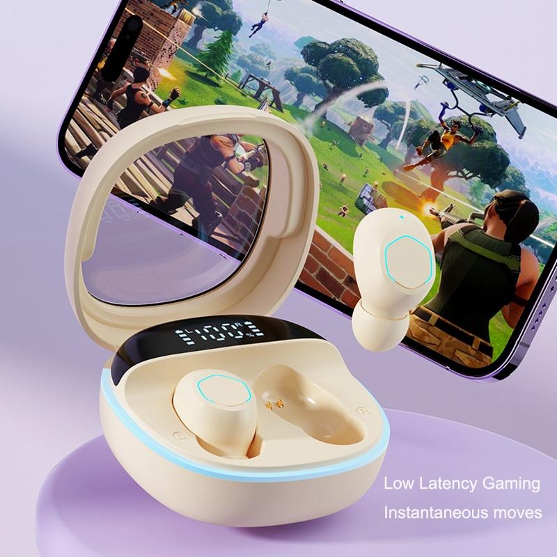 Wireless In-ear Tws Earphone for Hifi Music and Gaming - Yellow