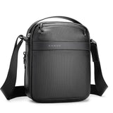 Men Crossbody Bag Casual Business Shoulder Bag - Front View