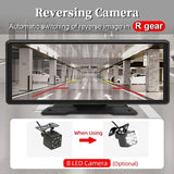 10.26 Inch Car Display Carplay / Android Auto Screen Mirroring Camera - Close-Up Angle
