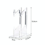 Transparent Acrylic Double Layer Game Handle Storage Bracket for Ps4 / Ps5 / Ps3