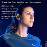 Wireless Ear Clip Bluetooth Headset with Led Display - Noise Reduction - Extra Image