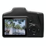 2.4 1080P Hd Digital Camera With 16X Zoom - Black - Rear View