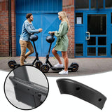 Front Side Cover for Ninebot Max G30 Scooter - Black - Rear View