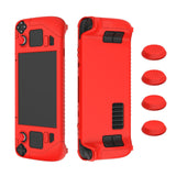 Silicone Game Controller Cover with 4 Key Caps - Protective - Black - Top-Down View