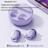 Comfortable Wireless Bluetooth Earphones - Noise Canceling - Black