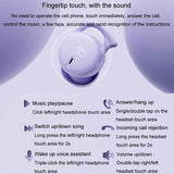 Comfortable Wireless Bluetooth Earphones - Noise Canceling - Black - Extra Image