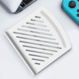 Foldable Laptop Cooling Stand - Height Adjustable - White - Extra Image