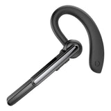 Wireless Bluetooth Earphone with Noise Cancelling and Mic - Black - Front View