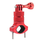 Action Camera Bicycle Mounting Bracket - Aluminum Alloy Clip - Black
