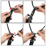 Neck Hanging Action Camera Mount - Compact & Versatile - Rear View