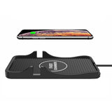 15w Wireless Car Charger for Apple & Android Phones with Type-c Interface - Side View