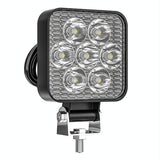 12 - 30V 12W 6000K 2.5 Inch Car Led Engineering Auxiliary Light White Light - Front View