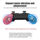 Wireless Game Handle for Nintendo Switch / Lite - Tooth Design - Side View