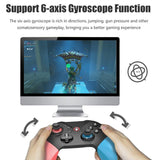 Wireless Game Handle for Nintendo Switch / Lite - Tooth Design - Close-Up Angle