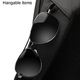 Men Casual Backpack - Compact and Stylish - Rear View