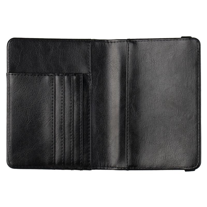 Multi Card Passport Holder Anti Magnetic Wallet - Blue