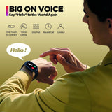 1.86 Inch Colour Display Smart Watch With Voice Calling - 45-Degree Angle