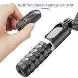 Desktop Gimbal Stabilizer with Fill Light and Selfie Stick - Black - Extra Image