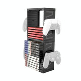 Universal Gamepad Storage Bracket for Ps4 / Ps5 / Xbox / Switch - Black - Front View