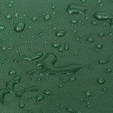 Waterproof Sunshade Cover for Small Bath Garden Toy - 120x120cm - Green - Top-Down View