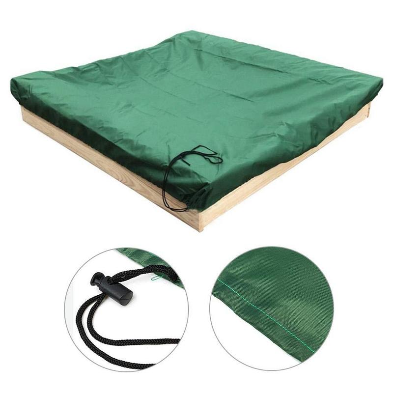 Waterproof Sunshade Cover for Small Bath Garden Toy - 120x120cm - Green