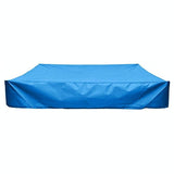 Waterproof Sunshade Cover for Small Bath Garden Toy - 120x120cm - Green - Rear View