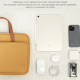 16 Waterproof Oxford Laptop Bag - Yellow - Extra Image